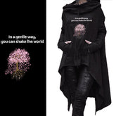 Long. Hoodie Cherry Blossom Tree